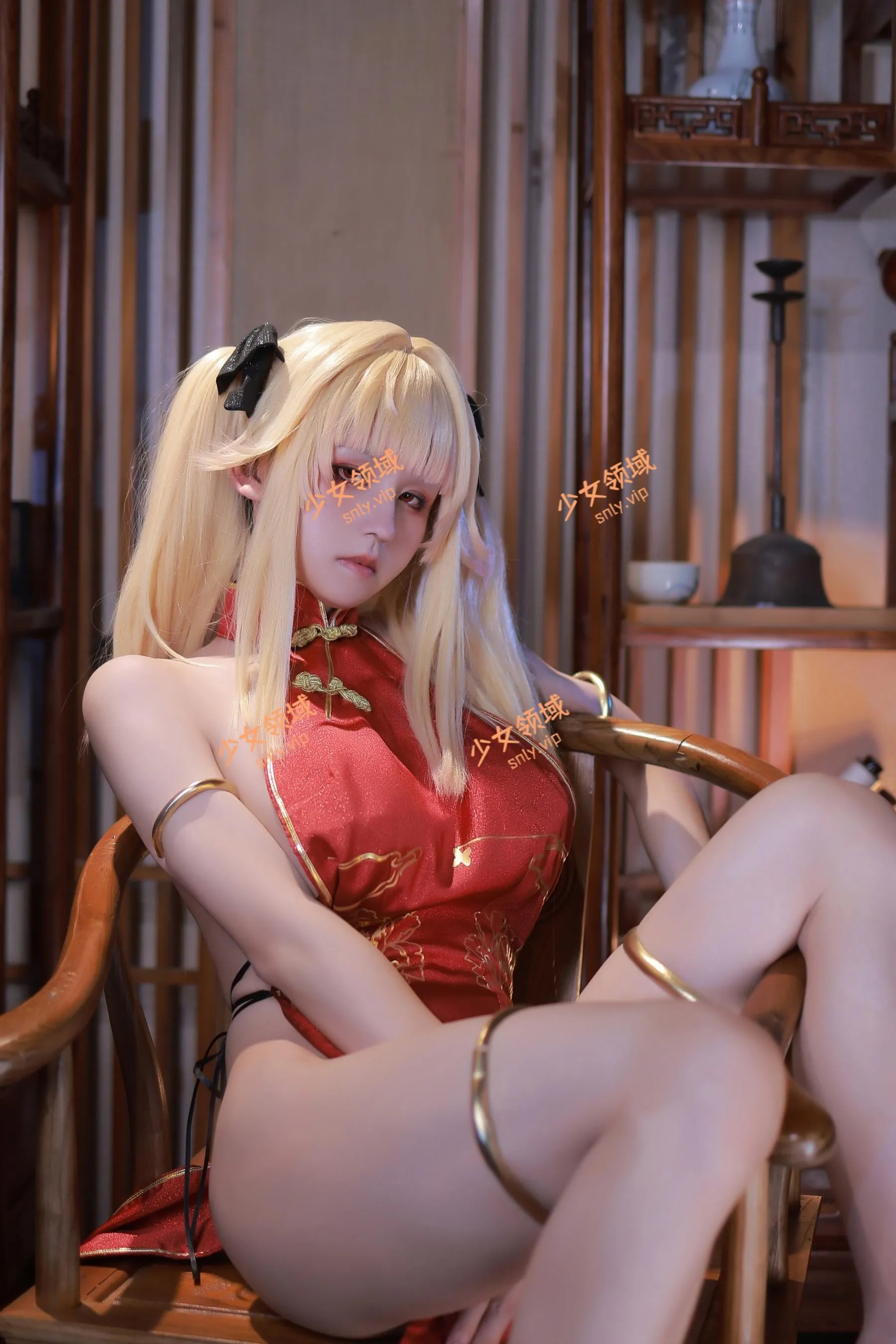 桜满三时 – NO.04 萌姬联合 旗袍 [67P]插图9